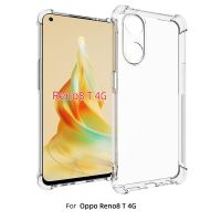 Anti-knock Camera Protection Case For Oppo Reno8 T 4G 5G Silicone Caso Soft Transparent Phone Cover For Reno8 T 4G CPH2481 Etui