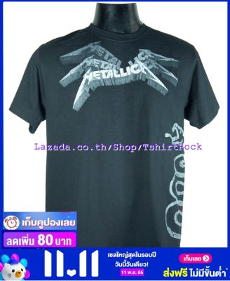 เสื้อวง METALLICA เสื้อยืดวงดนตรีร็อค เสื้อร็อค เมทัลลิกา MET1591 ส่งจากไทย