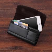 Universal Phone Pouch Cover Belt Clip Holster Luxury Leather Phone Waist Bag For Iphone Samsung Xiaomi Huawei Mobile Phone Case