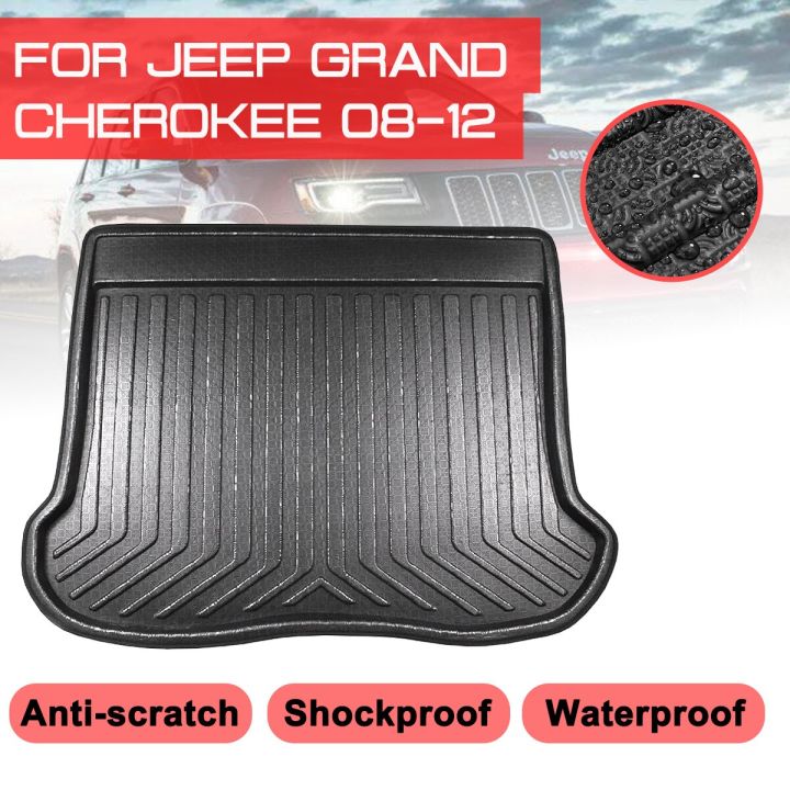 สำหรับ-jeep-grand-cherokee-2008-2009-2010-2012พรมปูพื้นรถยนต์พรมด้านหลัง-anti-mud-cover