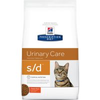 [โปรโมชั่นโหด] ส่งฟรี Hills s/d cat 1.8kg. อาหารแมวสลายนิ่ว สตรูไวท์