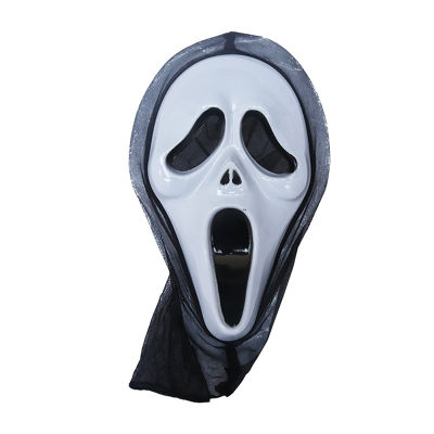 💖【Lowest price】MH คอสเพลย์เครื่องแต่งกายสยองขวัญผีคอสเพลย์หน้ากากสำหรับใบหน้า Headwear Halloween Mask