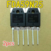 2Pcs FDA59N25ใหม่ TO-3P 59A 250V,รับประกันคุณภาพ