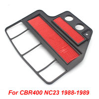 สำหรับฮอนด้า CBR400 CBR 400 NC23 1988-1989รถจักรยานยนต์เครื่องกรองอากาศรถมอเตอร์ไซด์ CBR400 Air intake กรององค์ประกอบ