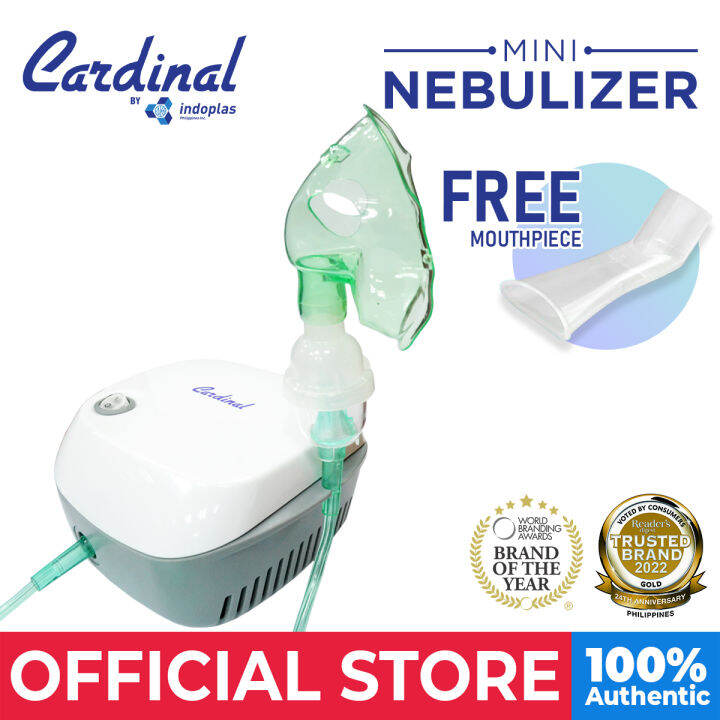 Indoplas Cardinal Mini Nebulizer - FREE MOUTHPIECE | Lazada PH