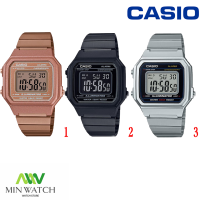 นาฬิกาผู้ชาย Casio รุ่น B650 B-650 B650WC Casio  นาฬิกาข้อมือ B650WC-5A สีพิงค์โกลด์ B650WB-1A,B650WD-1A ใหม่ ของแท้100% ประกันศูนย์ CASIO1 ปี จากร้าน MIN WATCH