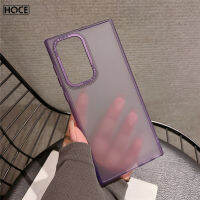 HOCE เคสโทรศัพท์โปร่งใสโลหะเคลือบสำหรับ Samsung S23 S22ซิลิโคนนิ่มสีประกายหิมะพิเศษเคสกันกระแทกมือถือฝาแข็ง