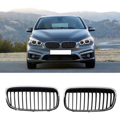Front Left &amp; Right Kidney Grille Radiator Grill 51137379609 51137379610 for BMW- 2 Series F45 2015-2018