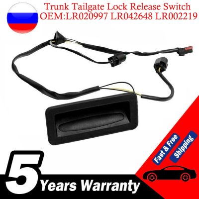 LR020997 Black Trunk Tailgate Lock Release Switch For Land Rover Freelander 2 Car Tailgate Back Release Handle Repair Switches