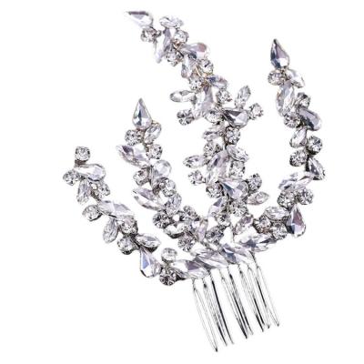 Hair Side Combs Bride Wedding Hair Comb Bridal Headpiece Sparkling Comb for Brides Fashion Classic Crystal Rhinestones Hair Combs Accessories high quality