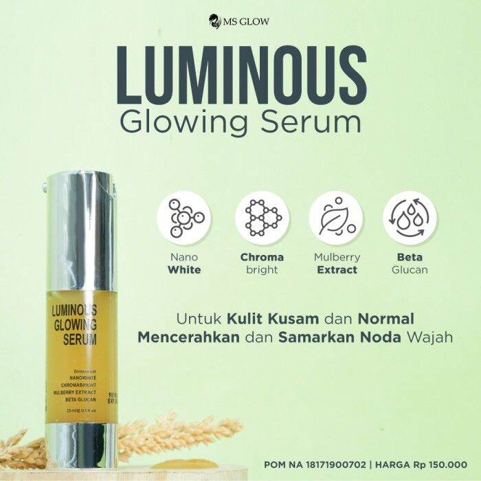 Serum Luminous Ms Glow Original Lazada Indonesia