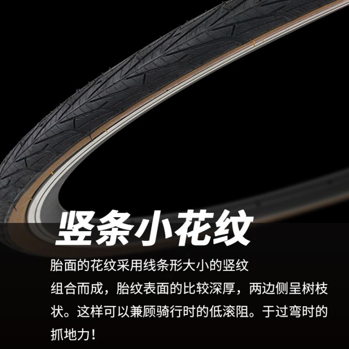 innovainnova-ถนนรถยนต์ยางรถ-slicks-สีเหลือง-tues-หน้ายิ้มเปิด700-x23c-25-c-และ-c