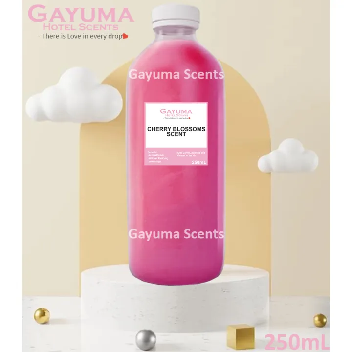 Gayuma CHERRY BLOSSOMS Hotel Scents 250ml water based fragrance
