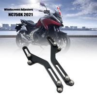 2022สำหรับ HONDA NC750X NC ตัวปรับ NC750 750X X ที่ยึดกระจกหน้ารถกระแสลมปรับได้อุปกรณ์เสริมรถจักรยานยนต์