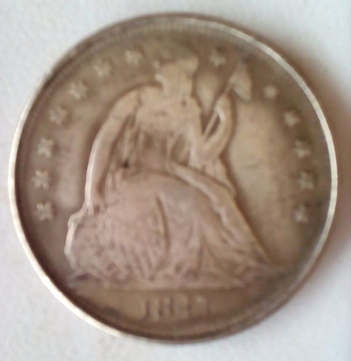 เหรียญนกLiberty ปี1847 จากประเทศอเมริกา | Lazada.Co.Th