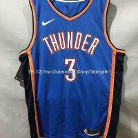 ✕☜❁ Hot Sale Unique New Style Chris Paul Jersey Thunder No. 3 CP3 City Edition Press Basketball Use Top Men 966854