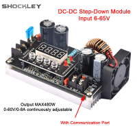 DKP6008 CNC แบบปรับได้ DC แบบ Step-Down โมดูลแหล่งจ่ายไฟเสถียร/แรงดันไฟฟ้าคงที่และแรงดันกระแสคงที่และตารางสมรรถนะเครื่องแอมป์มิเตอร์