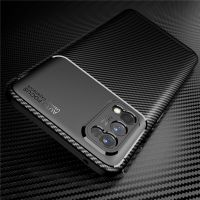 Carbon Fiber Case For OPPO Realme 7 Pro Case For Realme 7i 8S 8 Pro A52 A72 A92 A54 A74 A94 A53 A73 A93 Cover For Realme 8i Case Cables