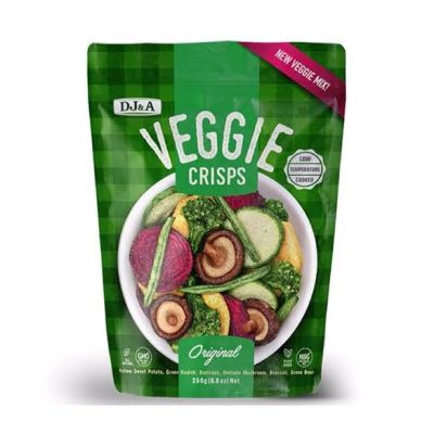 Items for you 👉 Veggie crisps 250กรัม ผักรวมอบกรอบปรุงรส สินค้าผลิตและนำเข้าจากออสเตเรีย ผักกรอบ