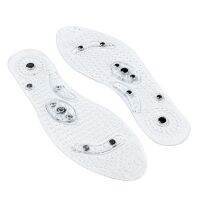 [Fashion goods060]8 Insoles นวดแม่เหล็ก Insoles Insoles แม่เหล็กใสระงับกลิ่นกายระบายอากาศพื้นรองเท้าสำหรับผู้ชายและผู้หญิง