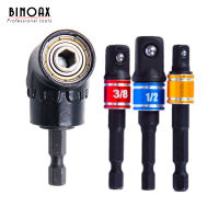 BINOAX Impact Grade Driver Socket Adapter Extension Set With 105 Degree Right Angle Screwdriver set