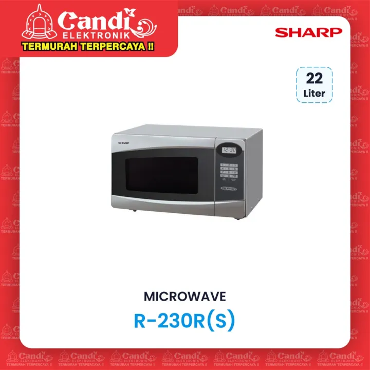 SHARP MICROWAVE R230R(S) 22 LITER Lazada Indonesia