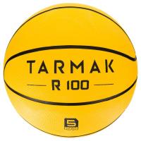 ลูกบาสเก็ตบอล ลูกบาส เบอร์ 5 รุ่น R100 TARMAK  บาสเก็ตบอล  สีเหลือง