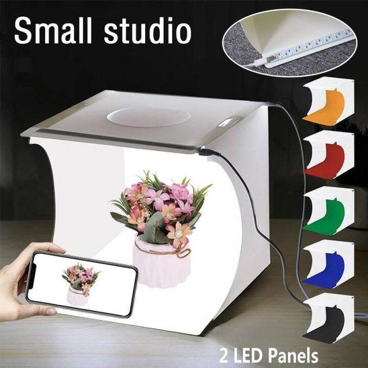 BEST SALE!☼¤ Softbox Lightbox LED Highlight Fotografia Photography Studio Mini Estudio Photobox