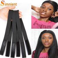 1/ 3 /5 Pc Hair Elastic Band For Wigs With MagicTape Headband Edge Laying Scarf Edge Wraps For Fixed Lace Wigs Elastic Headband Cleaning Tools