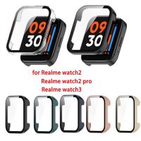 PC Glass Screen Protector Watch Case Cover Shell Frame For Realme Watch 2 3 Pro Protective Bumper 【BYUE】