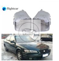 Flightcar 1ชุดสำหรับ Toyota Camry 1997 1998 1999 2.2กันชนหน้ารถไฟตัดหมอกไฟขับขี่เวลากลางวันไฟ DRL ไฟตัดหมอกตอนกลางวัน