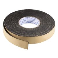 10M EVA Black Sponge Single Sided Foam Tape Anti-Collision Sealing Strip 2mm Thick Self Adhesive Weather Strip for Window Door Adhesives  Tape