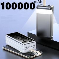 Power Bank 100000mAh Portable Charger 4 USB LED Poverbank External Battery Powerbank 100000 mAh For iPhone Xiaomi Samsung Huawei ( HOT SELL) TOMY Center 2