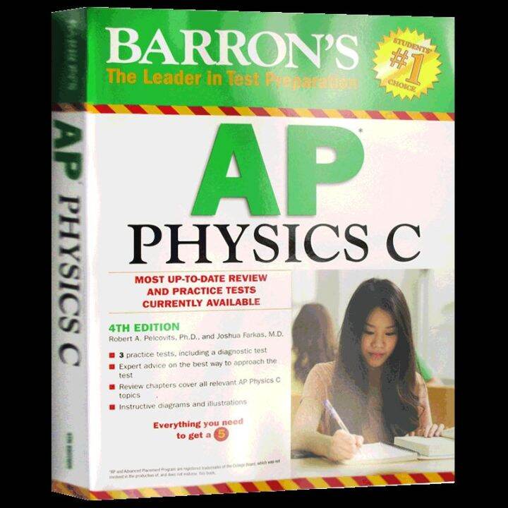 Barron AP Physics C test Book 4th edition English original Barron's AP