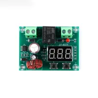 ;[-[; XH-M609 Low Voltage Disconnect Switch Cut Off 12V 24V 36V Digital LED Display Over-Discharge Protect For 12-36V Lithium Battery