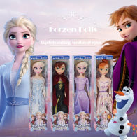 {Hot Sale} 31CM Princess Snow Anna Elsa Pretend Toys Fashion Doll Wedding Dress Suit Girl Toys for Girls Kids Birthday Gifts