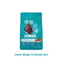 IAMS Proactive Health Indoor Weight &amp; Hairball Care ไอแอมส์ โปรแอคทีฟ อาหารแมว สูตรสำหรับแมวเลี้ยงในบ้าน ควบคุม