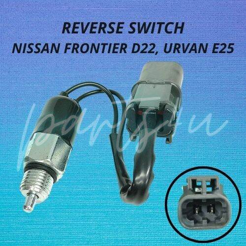 NISSAN FRONTIER D22, URVAN E25 REVERSE LIGHT SWITCH With WIRE 2PIN
