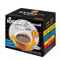 NatureGift Extra Coffee Q10 Plus เนเจอร์กิฟ เอ็กซ์ตร้า คิวเทนพลัส กาแฟปรุงสำเร็จชนิดผง 17 กรัม (10 ซอง/กล่อง)