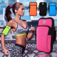 Universal 6 "วิ่งปลอกแขนใส่โทรศัพท์กระเป๋าโทรศัพท์คุณภาพสูง Jogging Fitness Gym Arm Band สำหรับ iPhone Samsung Huawei-Daoqiao