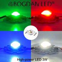 High Power,หลอด LED 4W RGBW 8PIN แอลอีดีลูกปัดสี R/G/B/W ให้ความสว่างสูง ความร้อนต่ำ อายุการใช้งานยาวนาน สินค้าพร้อมส่งในไทย