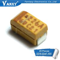 20pcs A 3216 22uF 10V 226A SMD tantalum capacitor WATTY Electronics