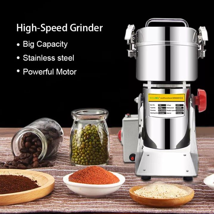 800G Powder Machine Electric Coffee Grinder Herb Mixer Grinder