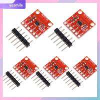 YESMILE 5Pcs I2C DAC โมดูล MCP4725 2.7โวลต์ถึง5.5โวลต์ 12บิตค่ะ บอร์ดพัฒนาพัฒนา Arduino DAC DAC พลังงานสูงกำลังสูง โมดูล Breakout Arduino สำหรับเด็ก