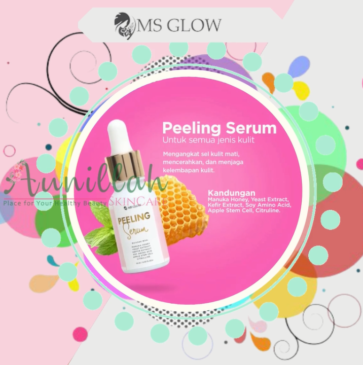 MS Glow Peeling Serum - Serum Eksfoliasi | Lazada Indonesia