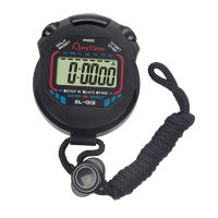 New Classic Waterproof Digital Professional Handheld LCD Handheld Sports Stopwatch Timer Stop Watch With String For Sports