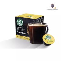 [ส่งเร็วพิเศษ!] STARBUCKS เนสกาแฟ โดลเช่ กุสโต้ แคปซูลกาแฟ STARBUCKS AMERICANO VERANDA BLEND สตาร์บัคส์ อเมริกาโน่ วิลันดา เบลน แคปซูลสตาร์บัคอเมริกาโน่ 12 แคปซ