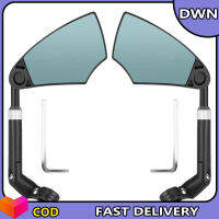 กระจกมองหลังจักรยานกระจกจักรยาน ° กันสะท้อนกระจกจักรยานข้อเท้าสำหรับ0-1.97in 360แฮนด์จักรยานป้องกันแสงสะท้อน