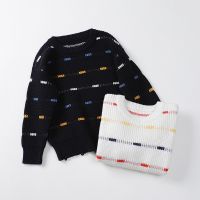 × Children Clothes Winter Warm Top 4-10Y Boy Long Sleeve Sweater Knitted Gentleman Kids Spring Autumn Cardigan Baby Sweater 2023