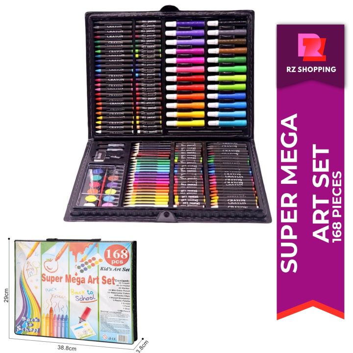 Deluxe Art Set For Kids by ART CREATIVITY - Ideal Beginner Artist